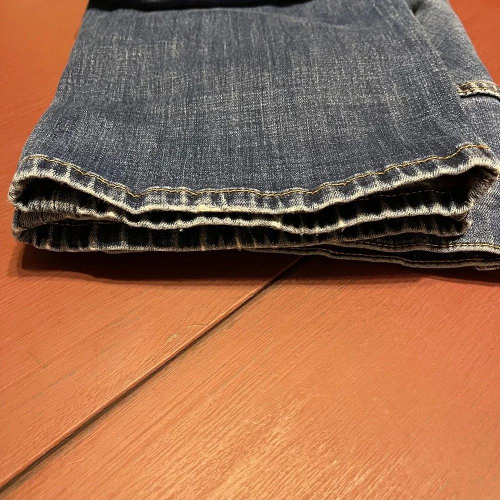 Jos‎ A Bank Reserve Traditional Fit Mens Blue Wash Denim Jeans 35W 30L - Picture 11 of 11